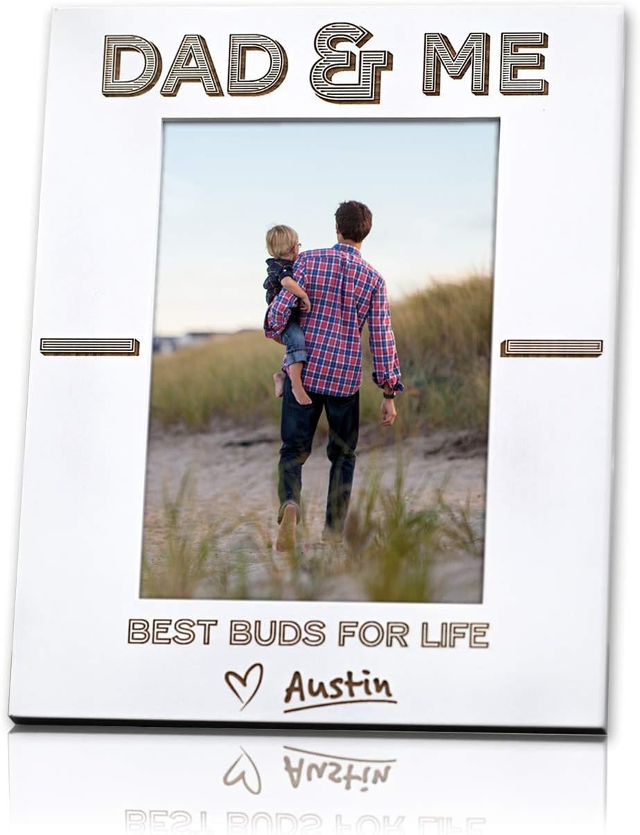 Dad & Me Personalized Picture Frame