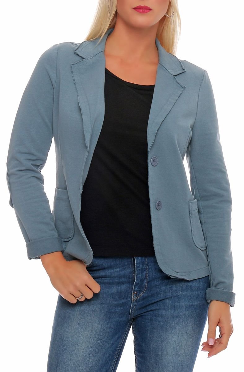 Malito Classico Blazer nella Base-Look Giacca Camicetta Elegante Ufficio 1651 Donna