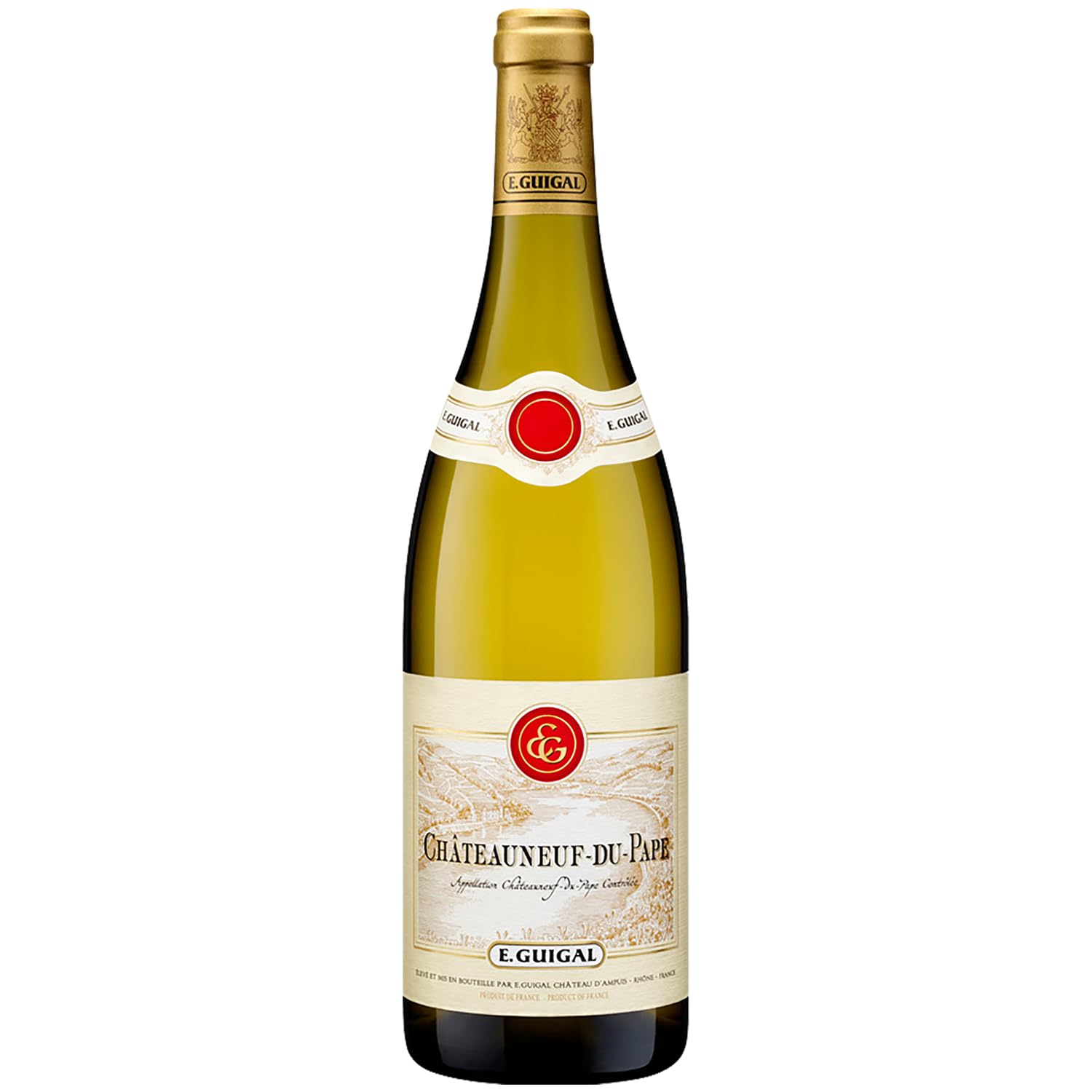 Châteauneuf-du-Pape - Blanc 2023 - Maison Guigal - Vin Blanc de la Vallée du Rhône (75cl)