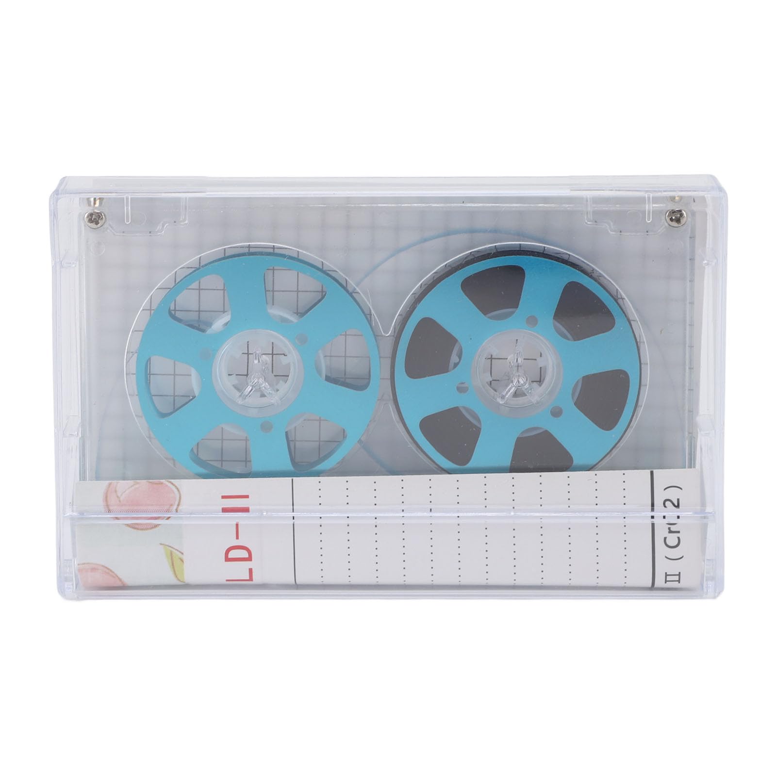Lege Cassetteband, Normale Bias Compact Professioneel DIY Zelfgemaakt 46 Minuten Reel to Reel Blank Sound Cassette Tape voor Muziekopname (BLUE