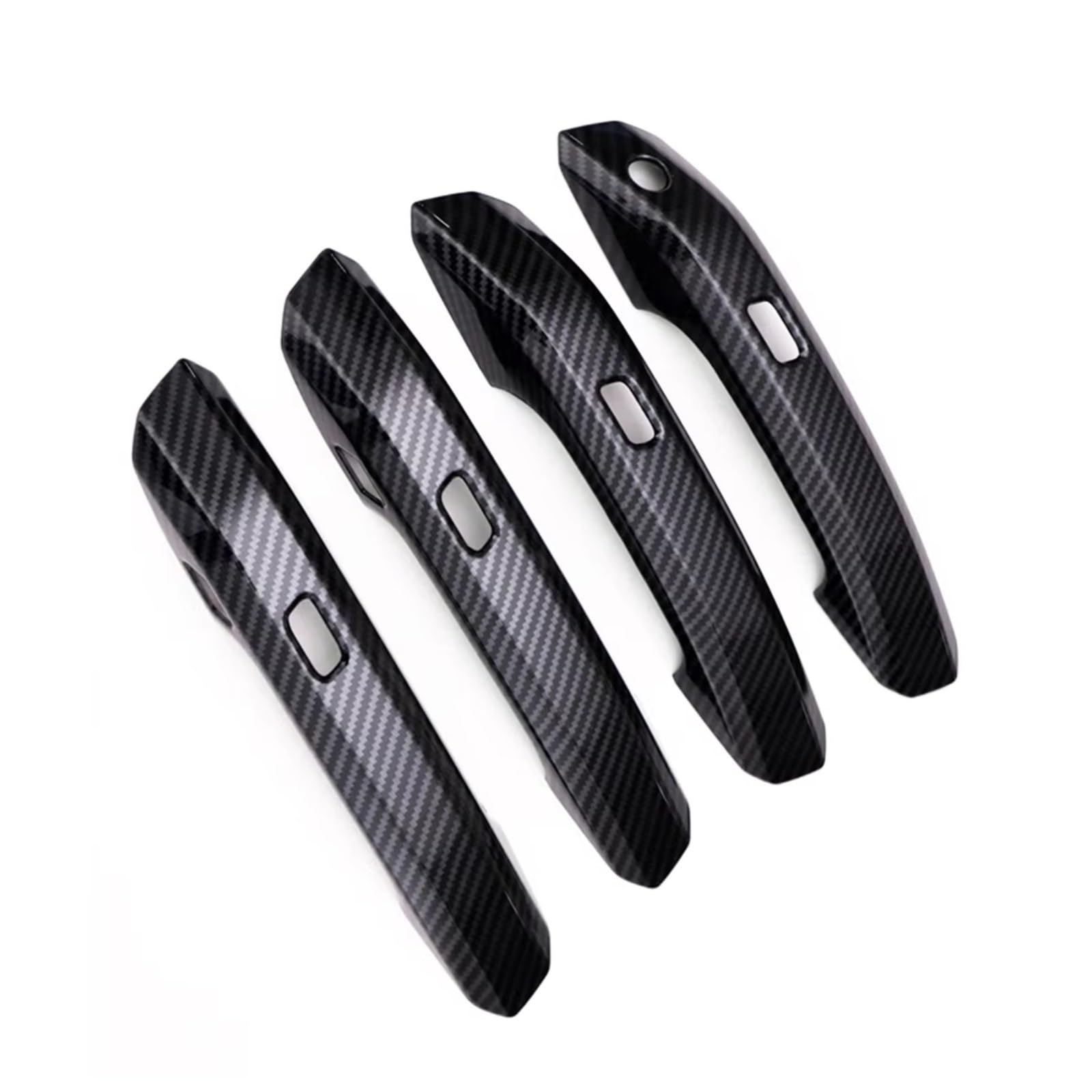 IUYHGTR Car Exterior Door Handle Compatible with Q5 for SQ5 2018 2019 2020 2021 Car Exterior Door Handle Cover Decoration Sticker Trim Styling Replacement(Left Hand Drive)