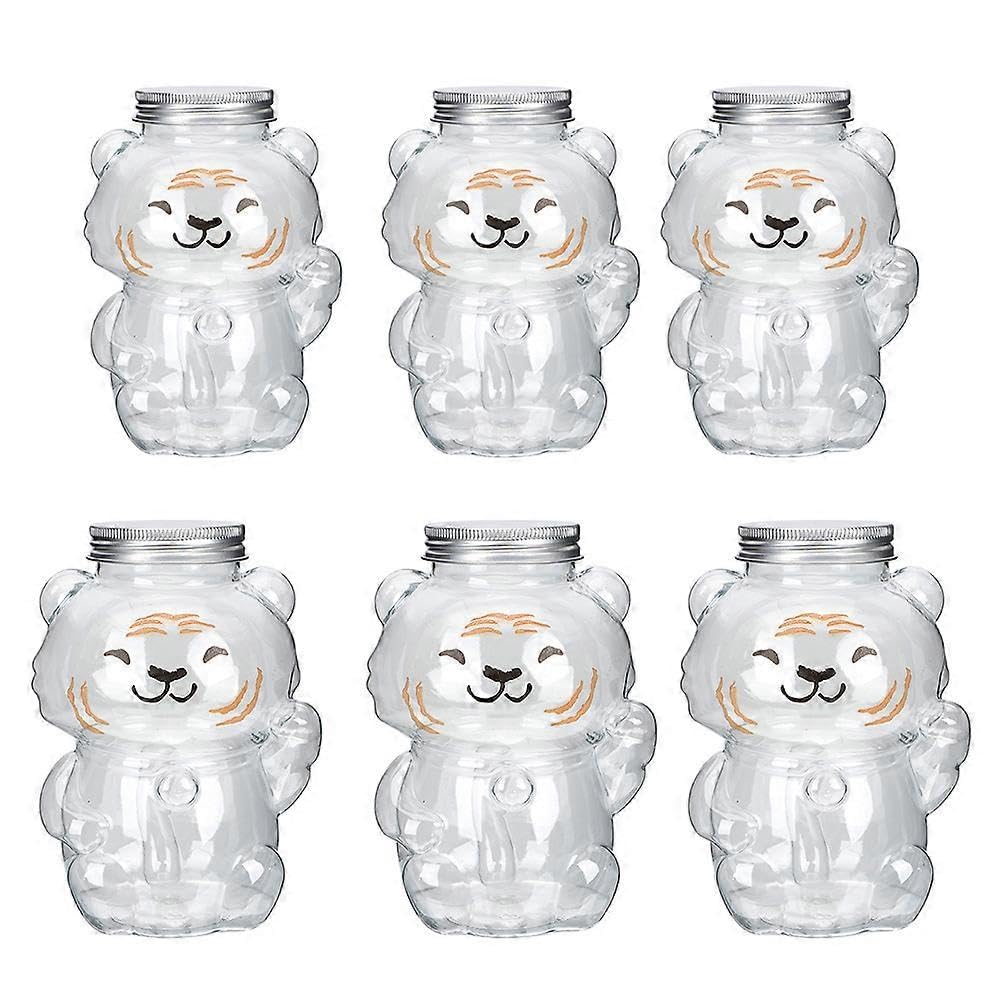 JOYHAPPST 6 Pcs Containers Lids Water Bottles Plastic Sealing Beverages