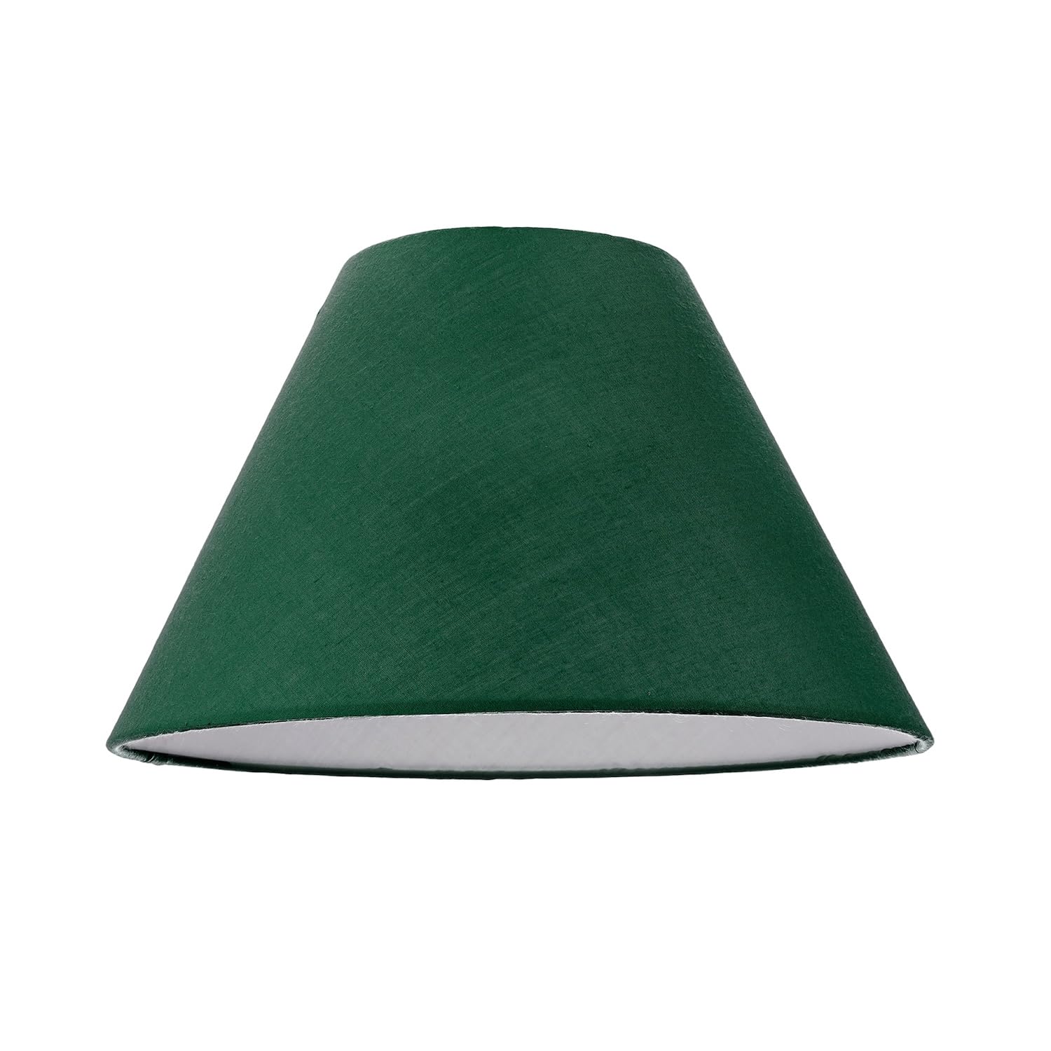 Happy Homewares Traditional Cotton Coolie Lampshade - 10 inches - Light Green