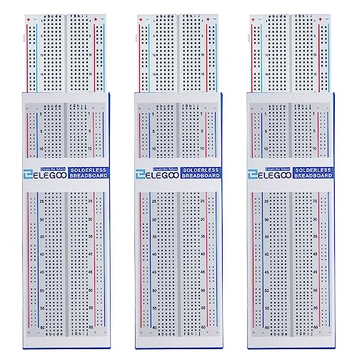 ELEGOO Kit de mini-plaque d'expérimentation pour projets Arduino