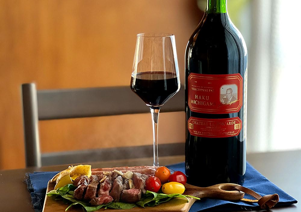 Amazon.co.jp: Chateau La John Card Red Label 1996 Magnum 1500 ml