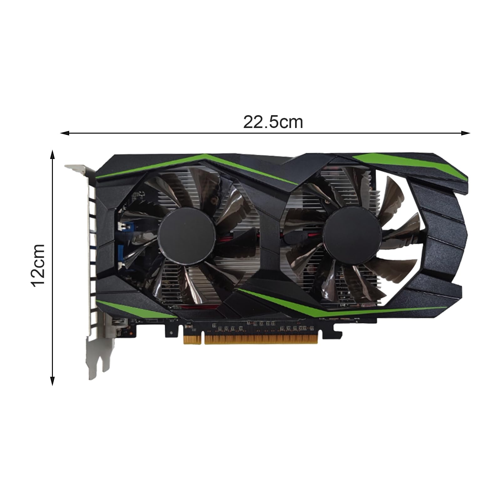 GTX1050TI karta graficzna niezależne szybkie rozpraszanie ciepła wielointerfejsowe 4 GB przepływające powietrze karty graficzne PC do biura czarna