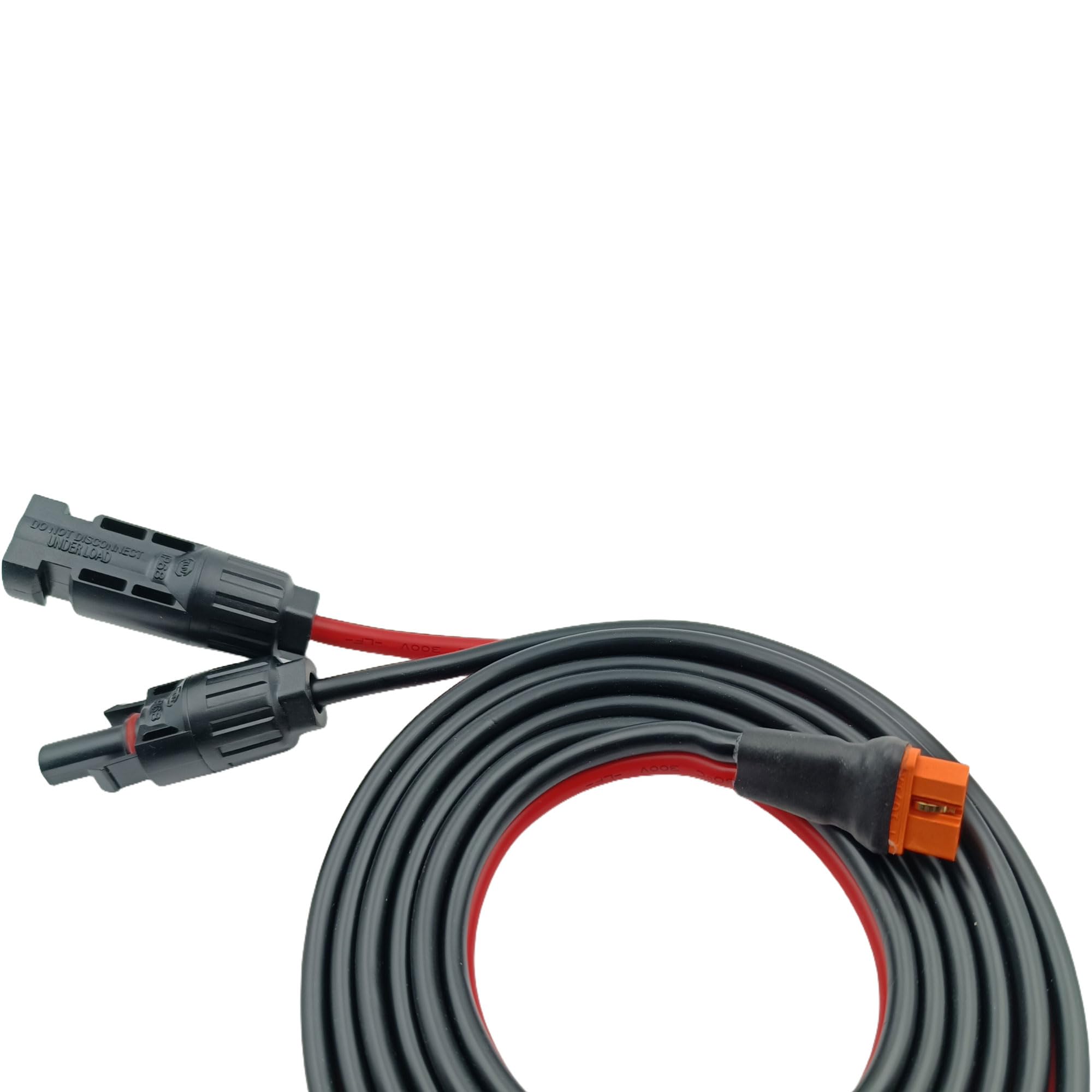 Câble solaire vers XT60i 10AWG 6mm² XT60I-F Adaptateur câble solaire rallonge compatible avec la station d'alimentation Ecoflow Delta River (10AWG 2M)