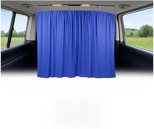 Miniatura 10 de OMAC Cortinas divisoras de cabina para furgoneta, 79 x 71 pulgadas, kit de persianas para autocaravana, 2 cortinas, 1 perfil, accesorios para