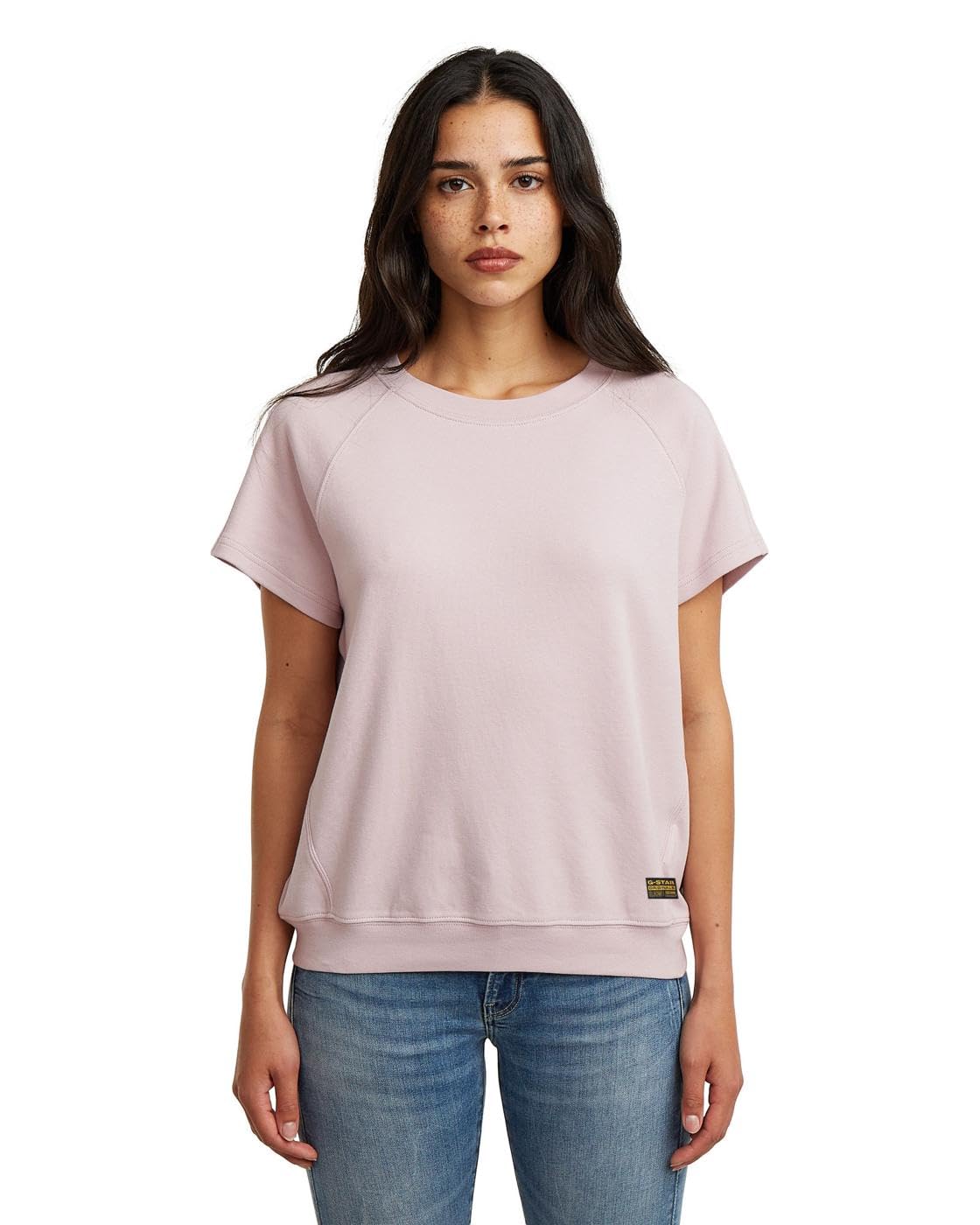 G-STAR Women's Raglan Top, Size: L, Color Pink