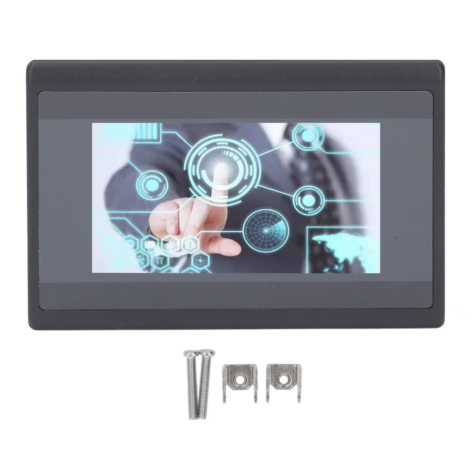 Pantalla Táctil PLC 4.3 Pulgadas TFT LCD HMI con CPU ARM9 600MHz para Controladores Inteligentes y Sistemas Industriales