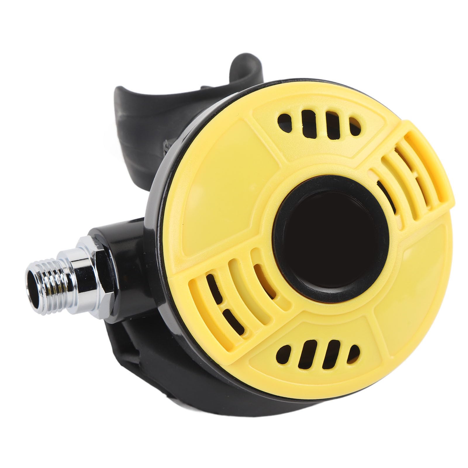 Diving Regulator Multifunctional Food Grade Silicone Mouthpiece Explorer Diving 2nd Stage Regulator (Yellow)