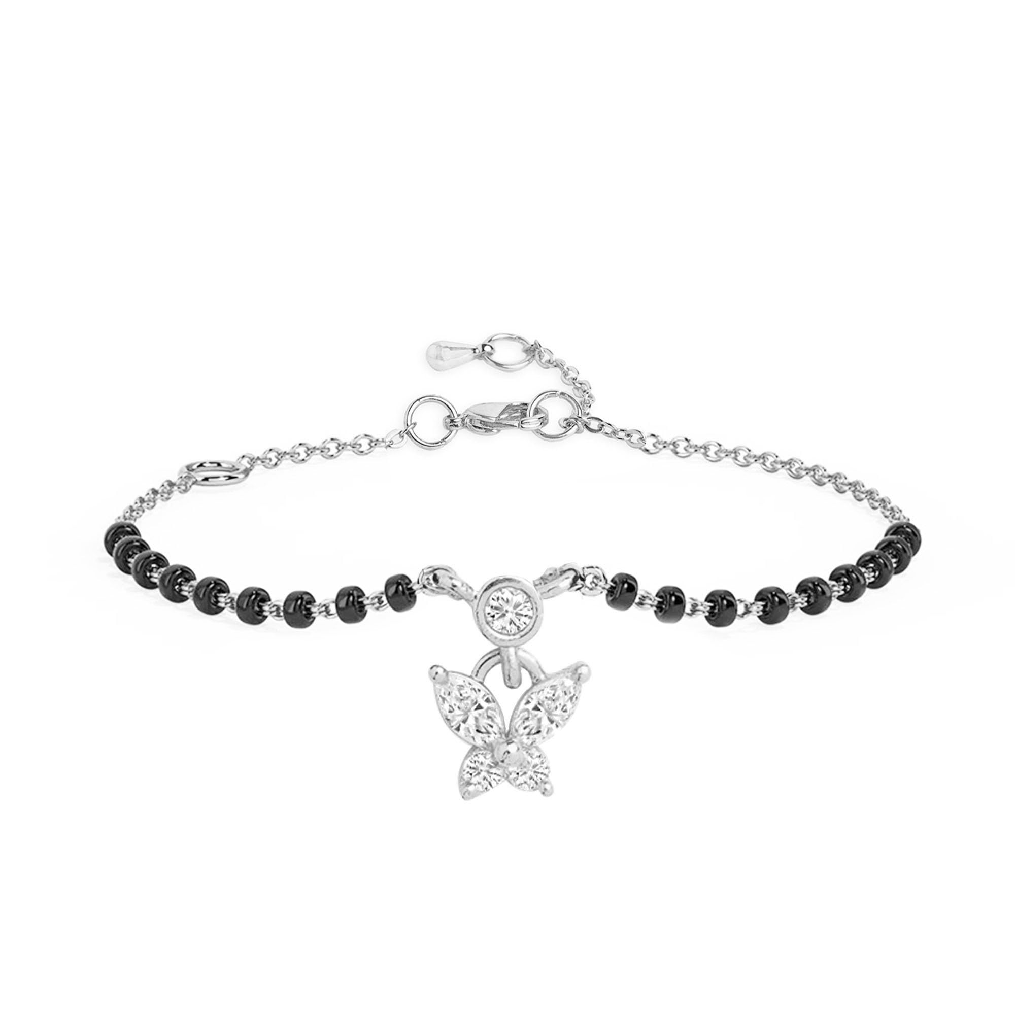 MINUTIAE Stylish Fashion Butterfly Mangalsutra Bracelet for Womens & Girls Gift | Premium Stylish Bracelets for Womens | Gifts for Women and Girls (B0D2V1H7SD) Amazon Price History, Amazon Price Tracker