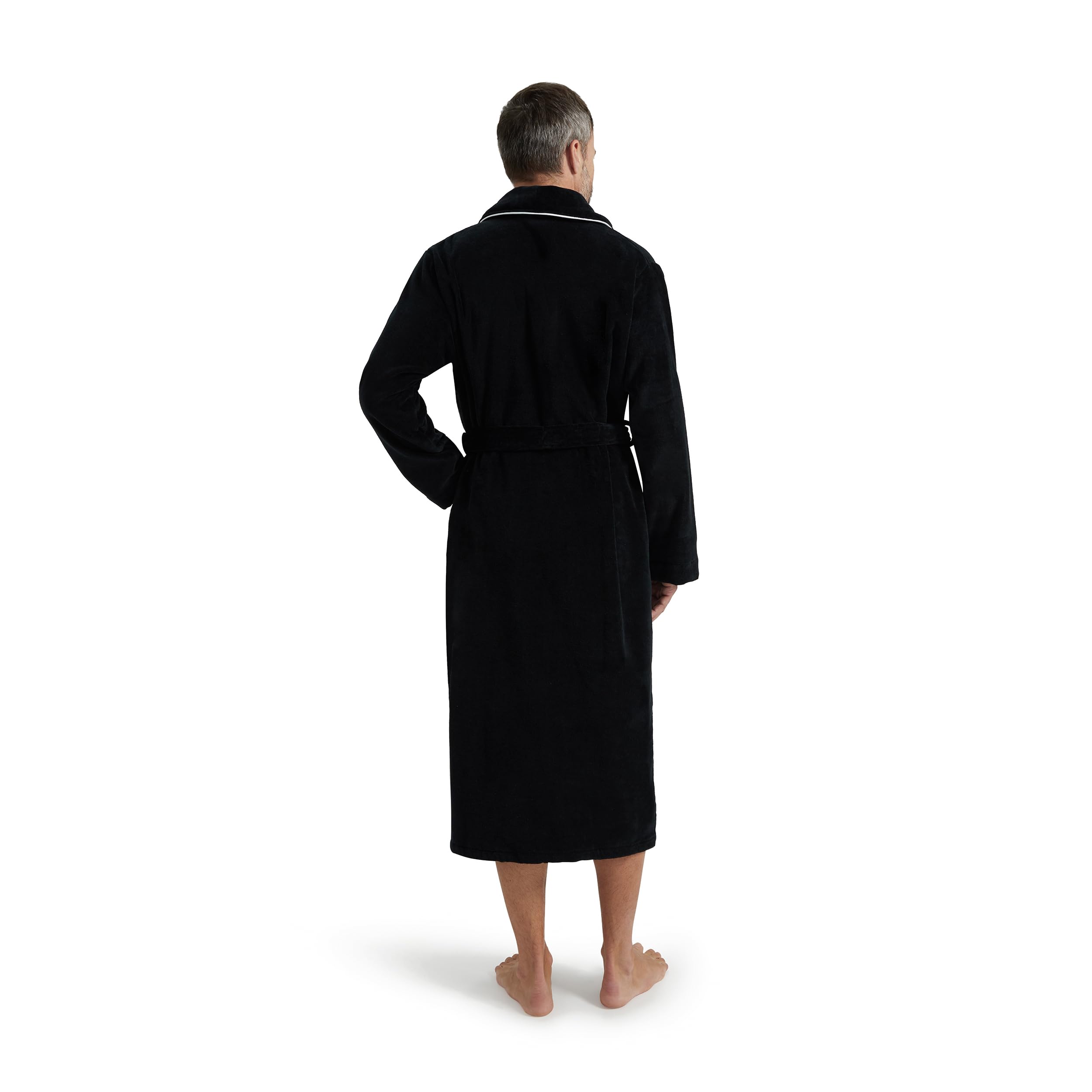 Möve Homewear Schalkragenmantel Velours in Gr.