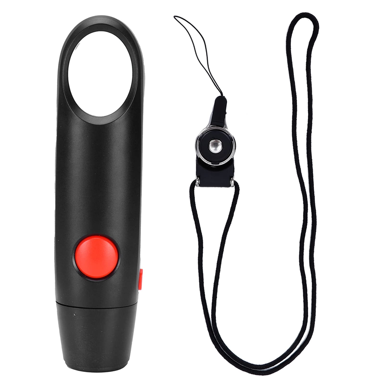 WALFRONT Elektroniczny Gwizdek Nauczyciel Gwizdka Mosiądz i Drewniany Instrumenty Elektroniczny Gwizdek (BLACK)