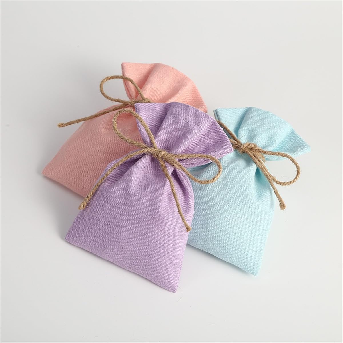 Czsycdsf Jutebeutel mit Jute-Kordelzug, für Hochzeit, Party, Schmuck, Geschenk, kleine Jutebeutel, Basteltaschen für Weihnachten, Geburtstag, Kunstprojekte, 10 x 15 cm, 30 Stück