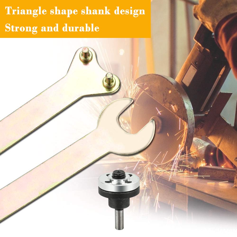 LYTIVAGEN Haakse slijper verbindingsstang haakse slijper pleuel set 6 mm/10 mm doorn adapter haakse slijper flens boor conversie gereedschap haakse slijper reserveonderdelen set met moersleutel LYTIVAGEN Haakse slijper verbindingsstang haakse slijper pleuel set 6 mm/10 mm doorn adapter haakse slijper flens boor conversie gereedschap haakse slijper reserveonderdelen set met moersleutel