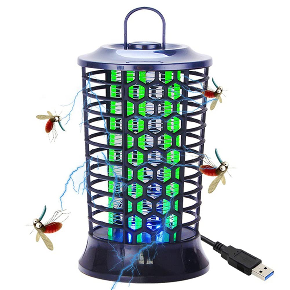 Lilove Light Photocatalyst Mosquito Killer Lamp, Usb Fly Killer Mosquito Repellent Led Mute Mosquito Trap Lamp Anti Mosquito For Living Room, Bed Boom, Kitchen (Usb)