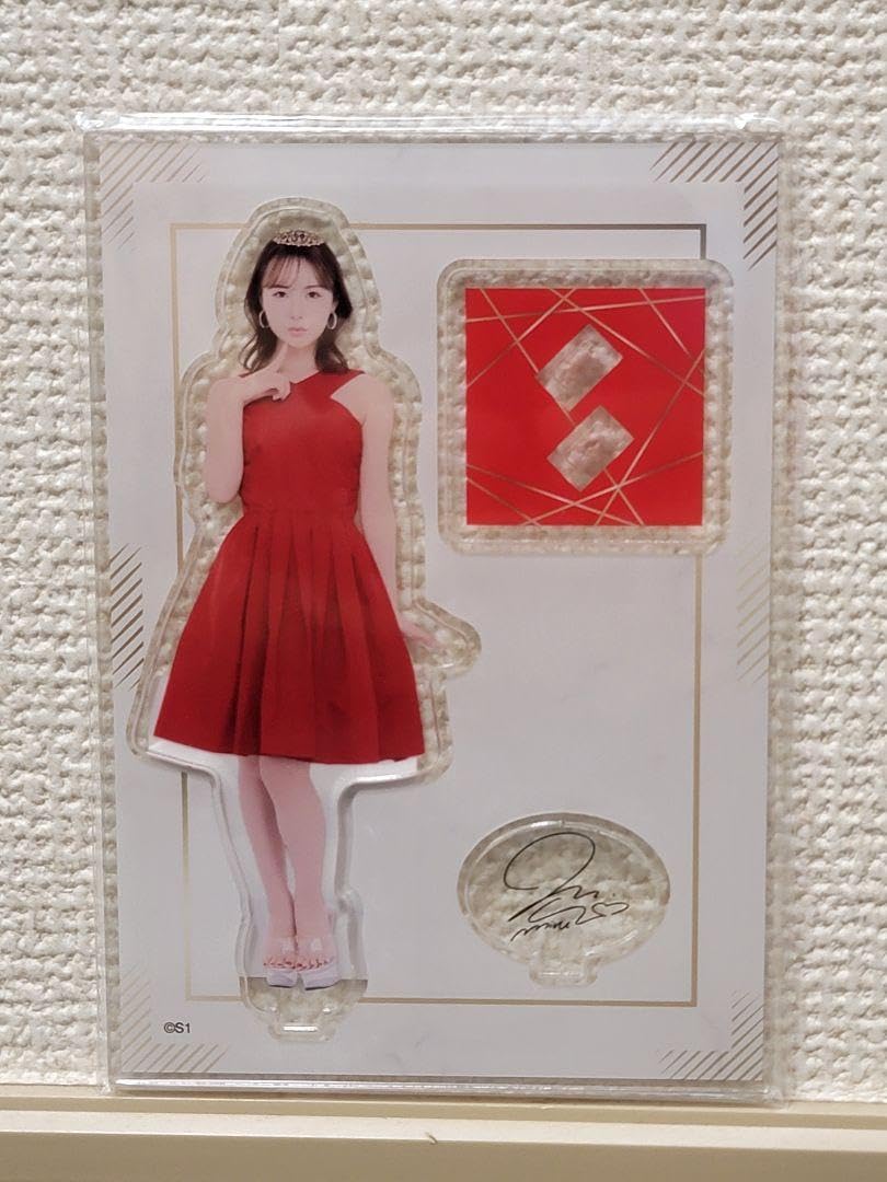 Amazon | FANZAオンラインくじ C賞アクリルスタンド miru 赤ドレス