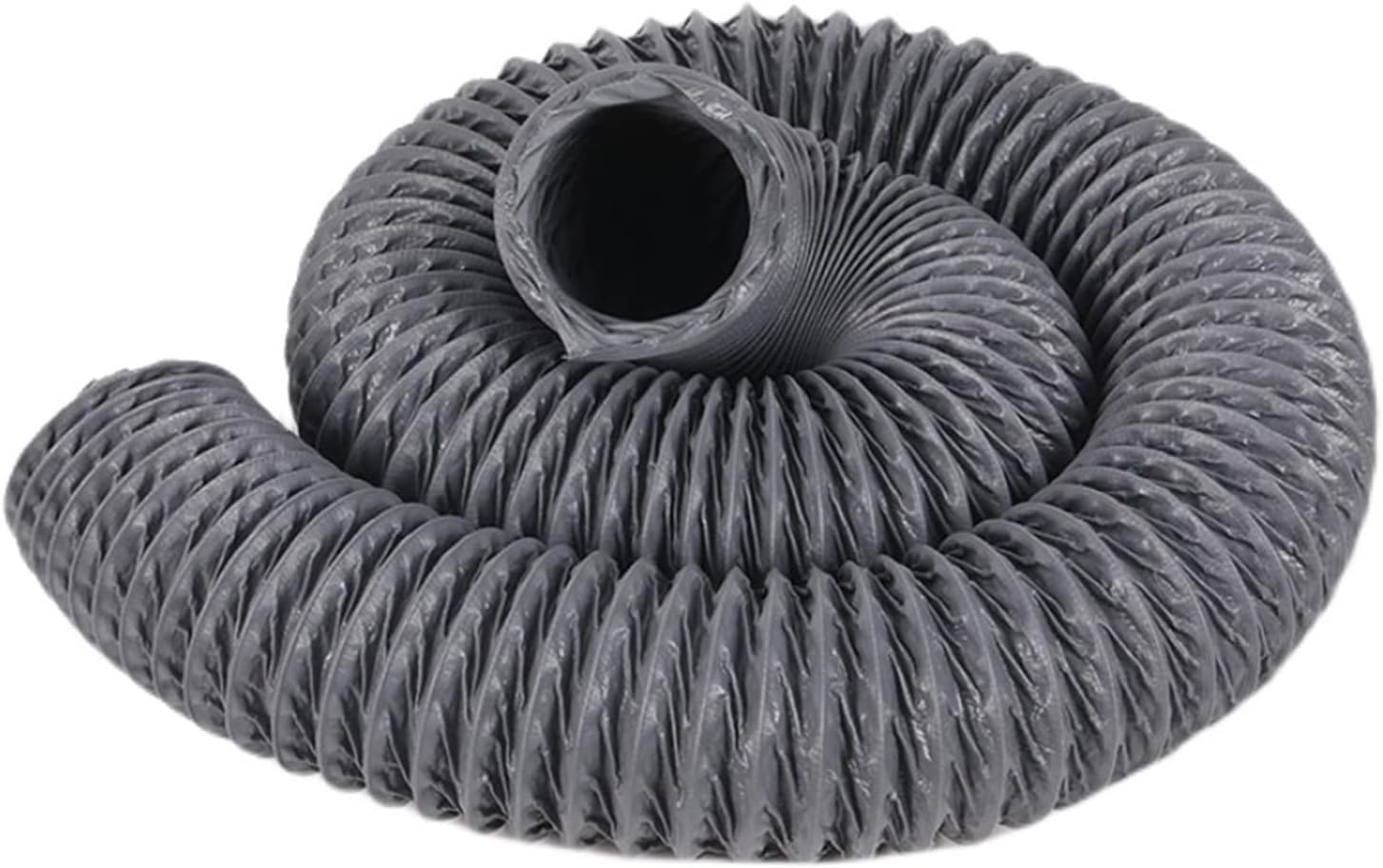 Flexibler Nylon-Trocknerentlüftungsschlauch für Dunstabzugshaube 6,3-61 cm Badezimmer Luftk Abluftrohr 2,0 m Länge ideal für effiziente Belüftung und Luftstrom