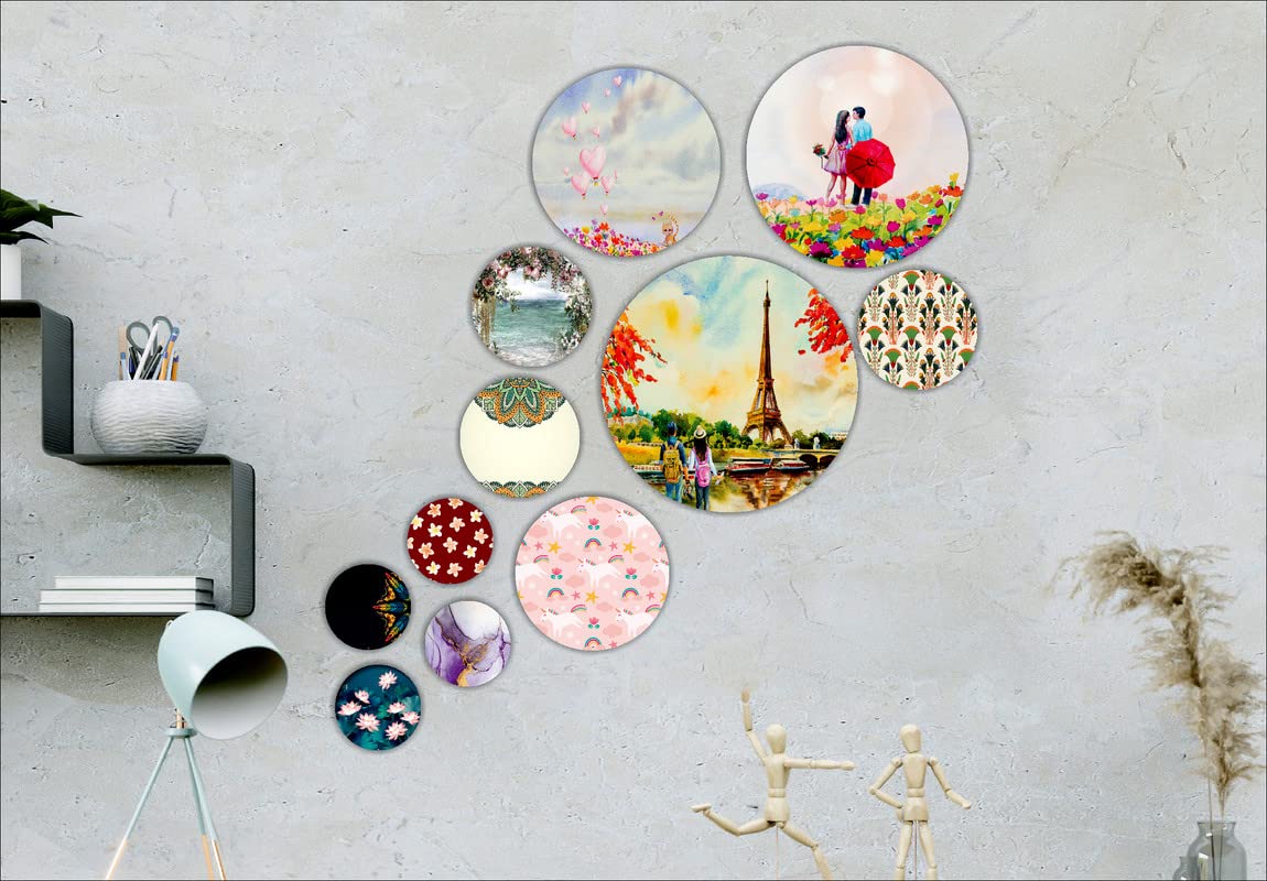 See full amazon price history chart for SAF paintings Set of 11 Mdf Wooden Wall Hanging Round Shaped Home Decor Plates For home decoaration wall Painting SANFRO-15 SAF paintings Set of 11 Mdf Wooden Wall Hanging Round Shaped Home Decor Plates For home decoaration wall Painting SANFRO-15 (B0B1M5TXXK) Amazon Price History, Amazon Price Tracker