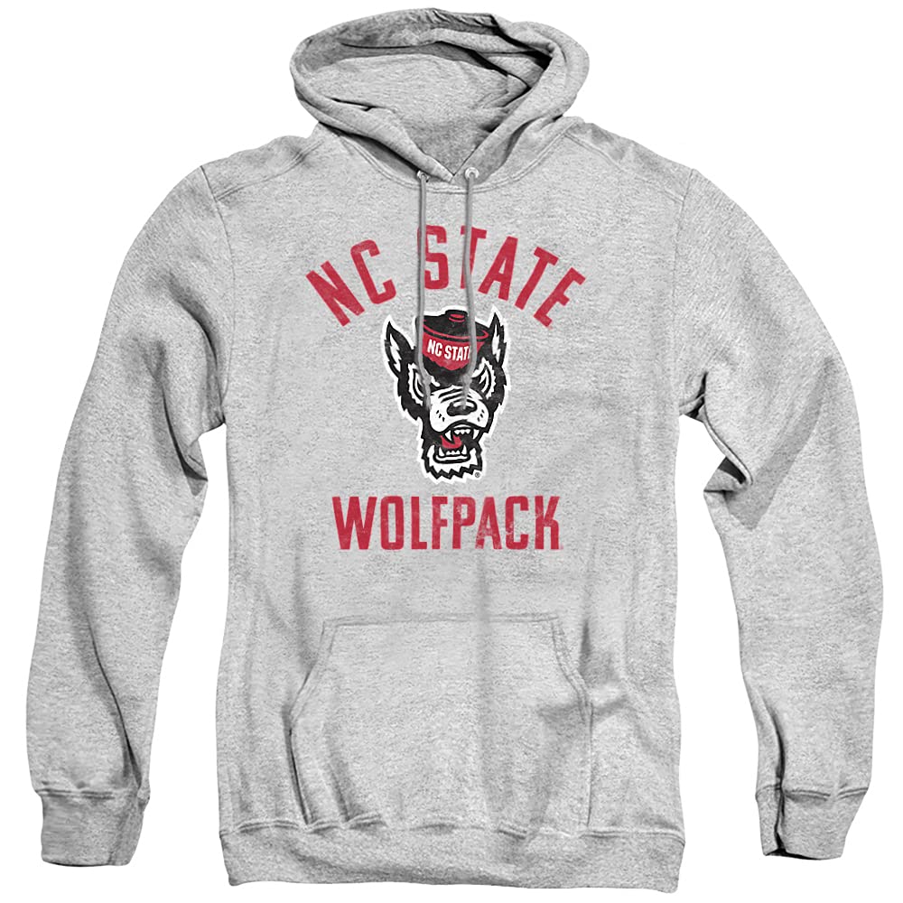 North Carolina State University Official Ncsu Wolfpack Logo Unisex Adult Pull-Over Hoodie