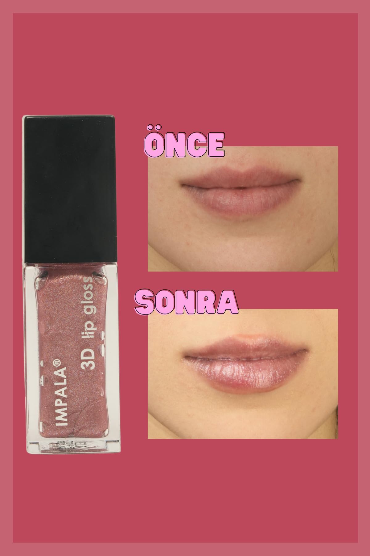 Impala 3D Lip Gloss Dudak Parlatıcı No:113