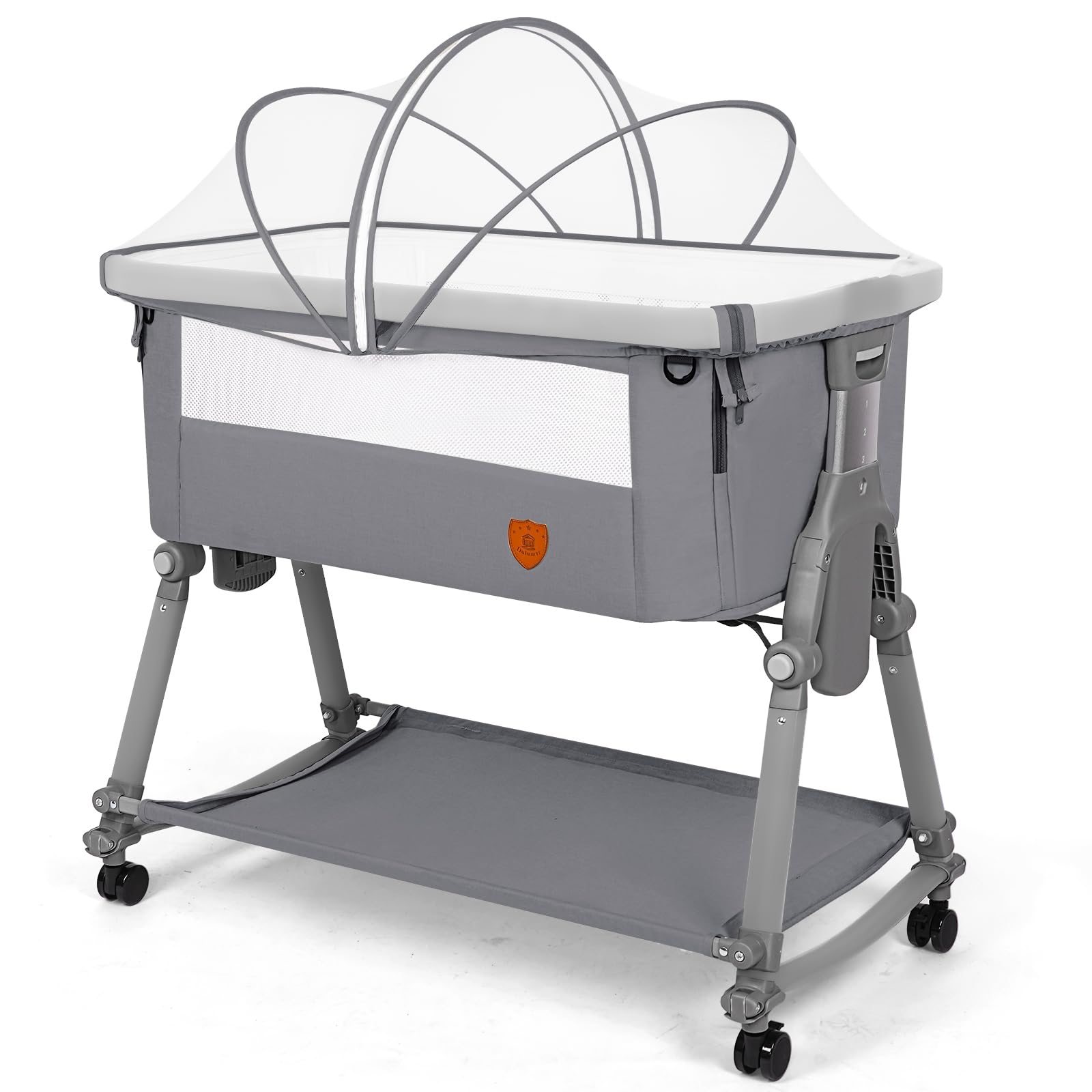 Amazon.co.jp: Dulumer 3 in 1 Crib, Cradle, Portable Crib, One 