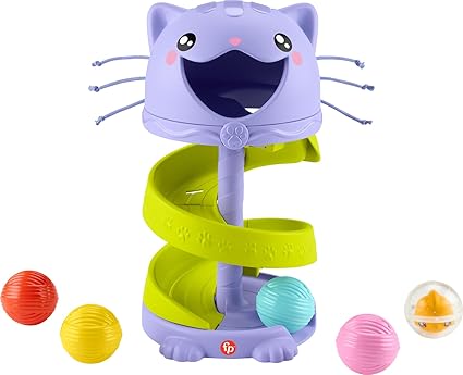 Fisher-Price, Brinquedo para Bebês Gatinho Bolinhas Rolando, A partir de 9 meses Menor preço em Fisher-Price, Brinquedo para Bebês Gatinho Bolinhas Rolando, A partir de 9 meses