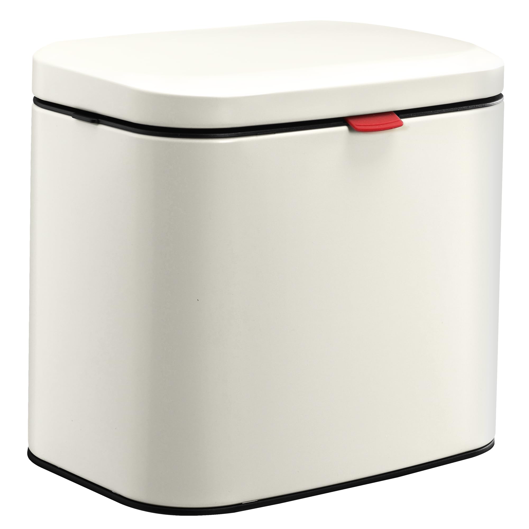 Poubelle Murale Compacte Navaris 4L pour Cuisine et Salle de Bain