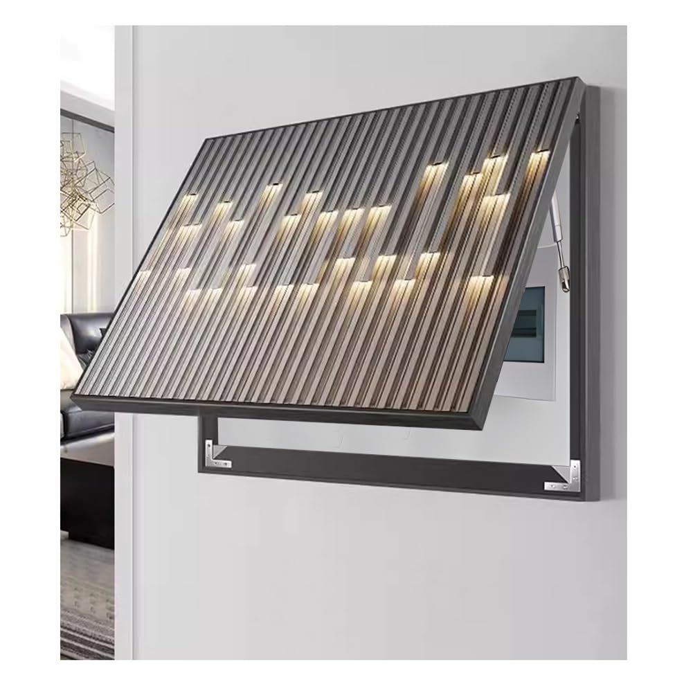 Comment cacher un compteur électrique ? Découvrez ce fronton décoratif pour fusibles 55x45cm