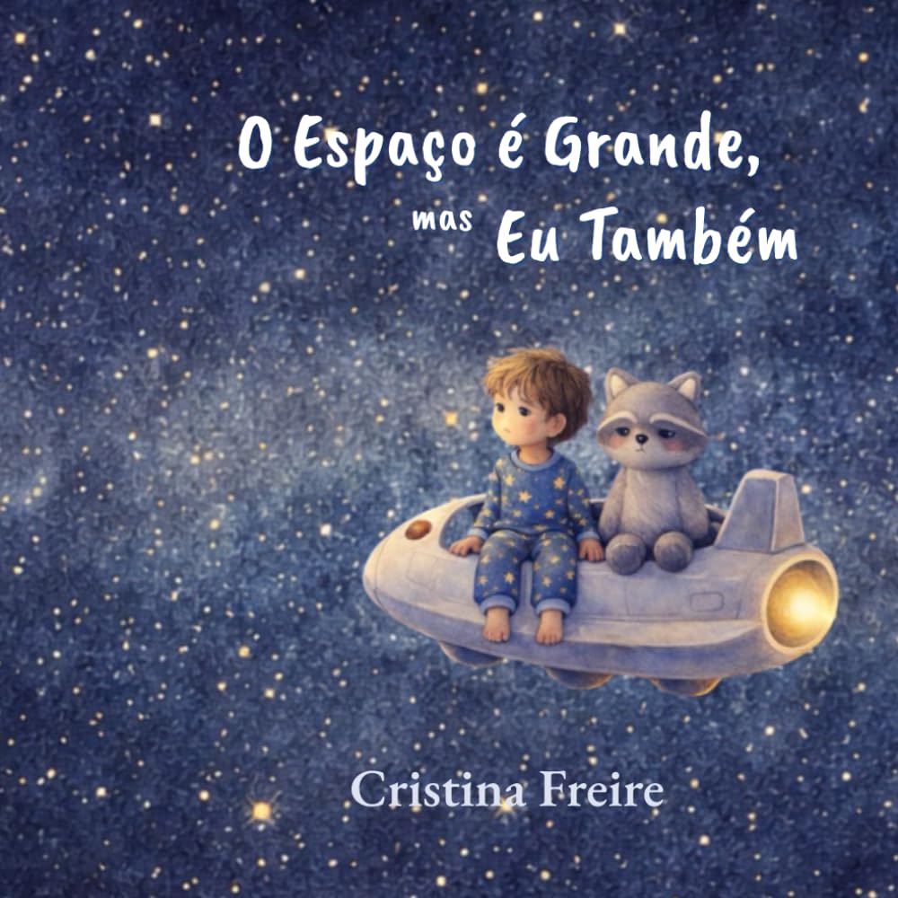 O Espaço é Grande, mas Eu Também: Uma história infantil sobre crescer, imaginar e encontrar o próprio lugar
