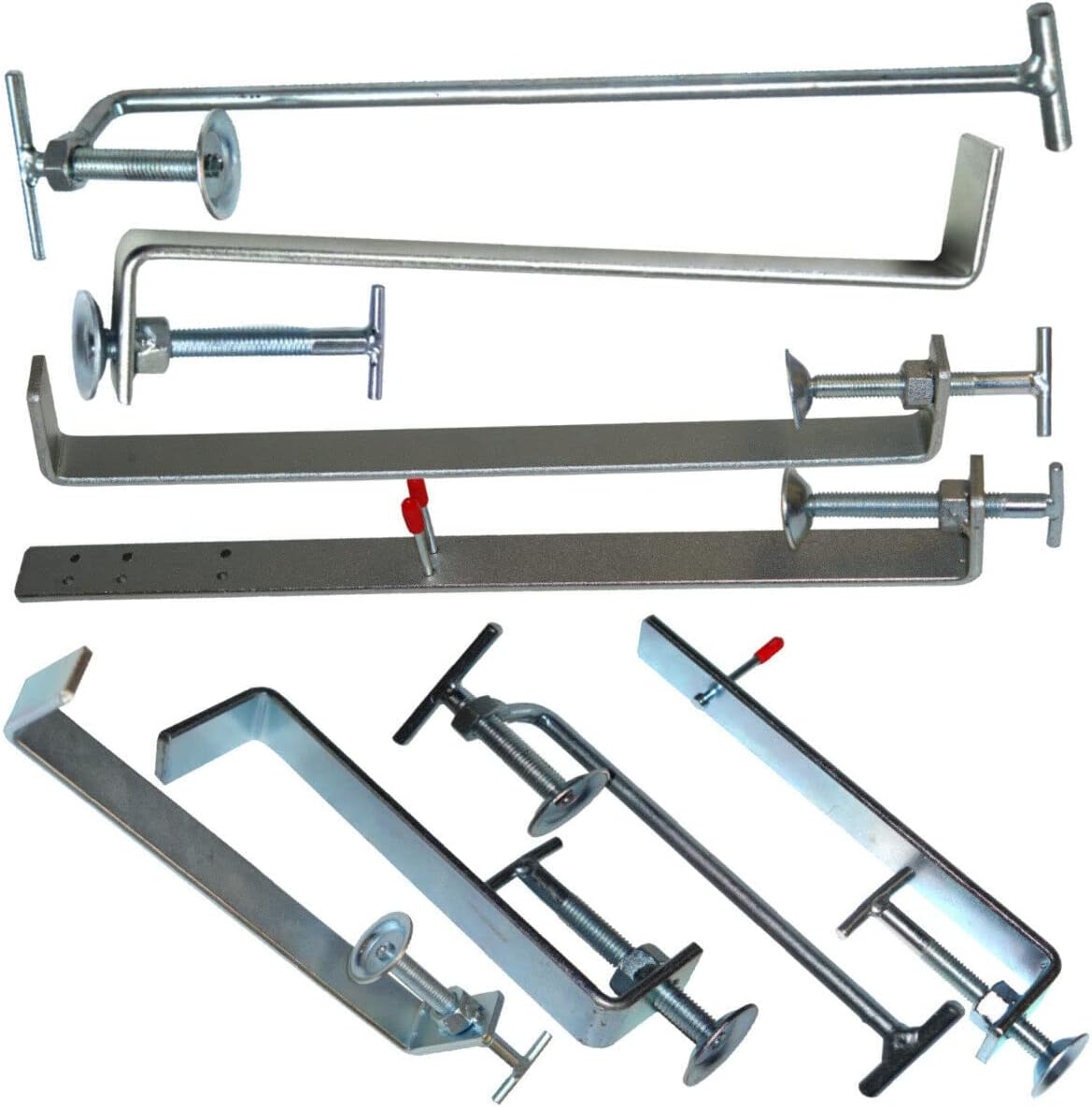 8pc Brick Profile Clamp External Internal Clamp Maxi Tool Set Full