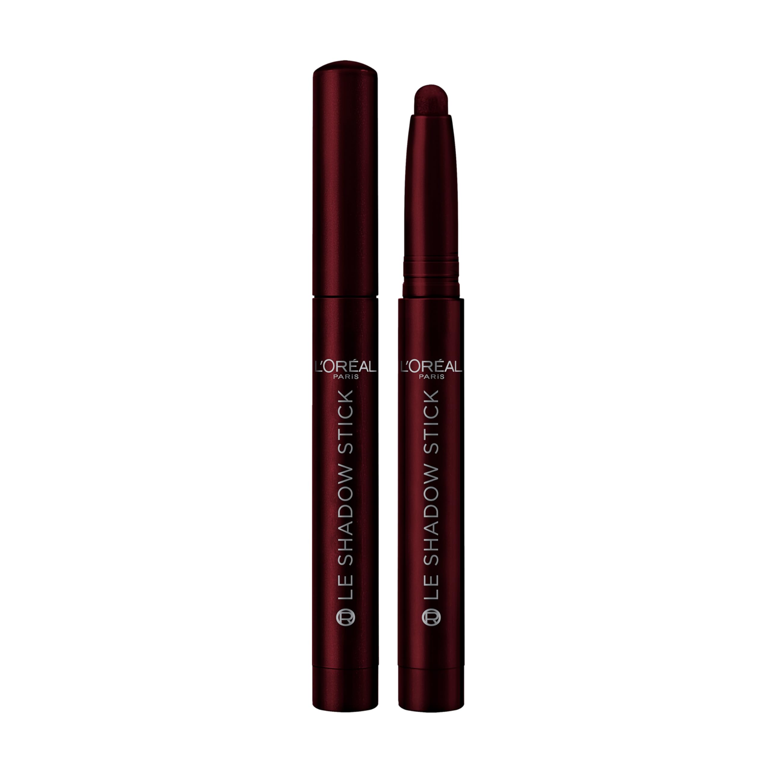 L'Oréal Paris Eyeshadow Stick, Le Shadow Stick Les Smokeys Eyeshadow, Creamy, Blendable, Delivers Rich, Intense Colour in Just 1 Swipe, Shade 125 Starry Bordeaux