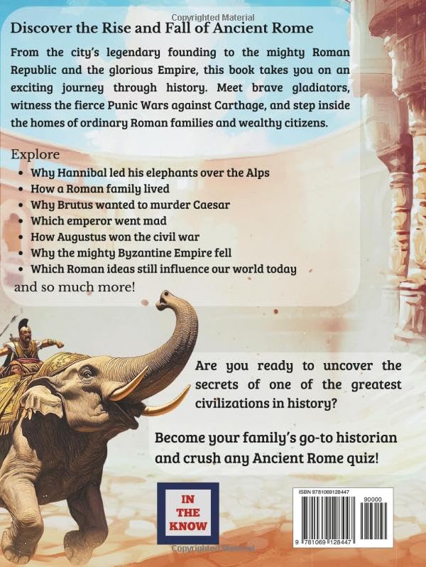 Ancient Rome: Glory and Fate of a Great Civilization: The Complete History for Kids with Kingdom, Republic, Empire and Constantinople (richly ... - larger print great for bedtime reading) - Image 2