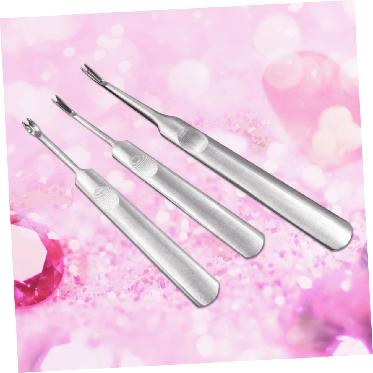 Gadpiparty 3stücke Teiliges Edelstahl Leder Carving Werkzeug u V-förmige Klingen Skiving Tools Für Präzise Handarbeit Kantengestaltung Bastelarbeiten