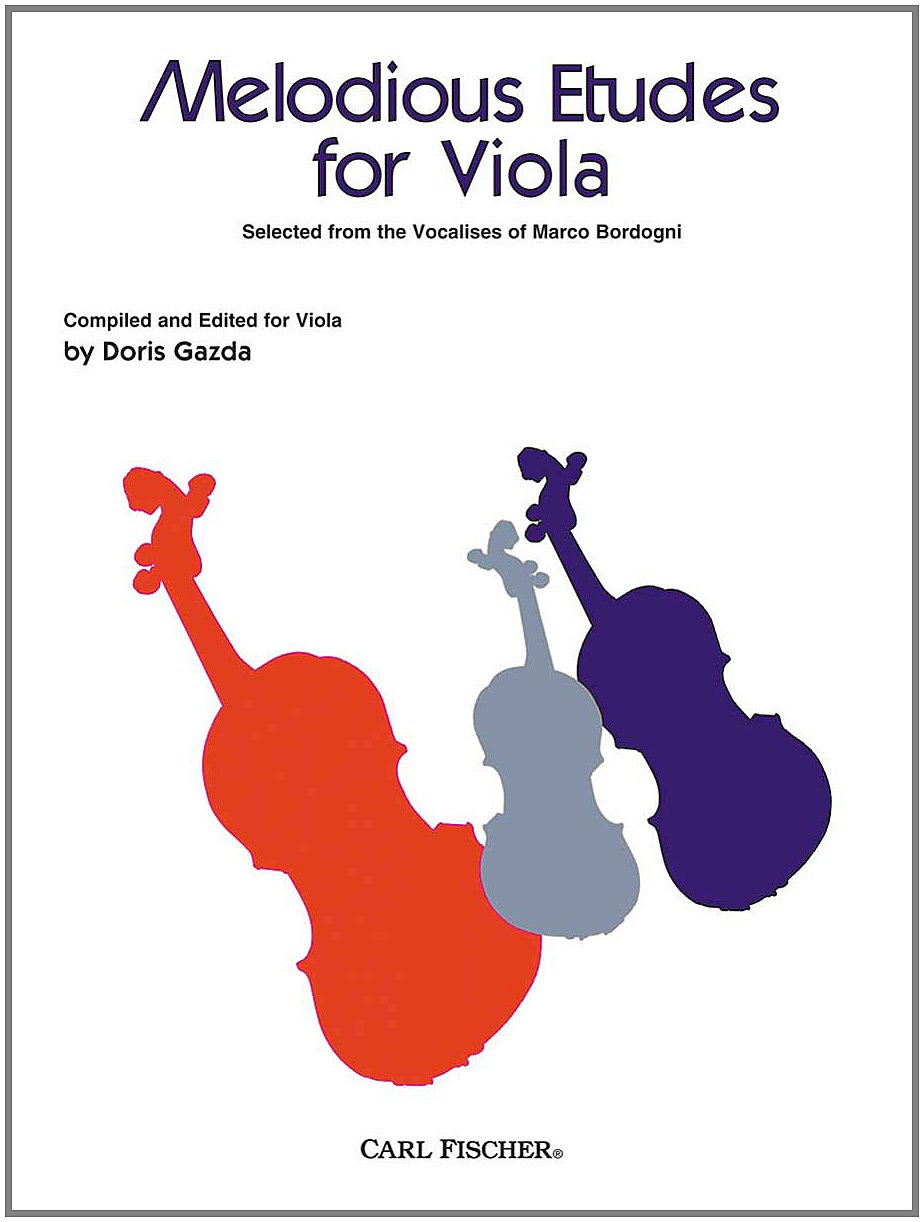 Melodious Etudes for Viola
