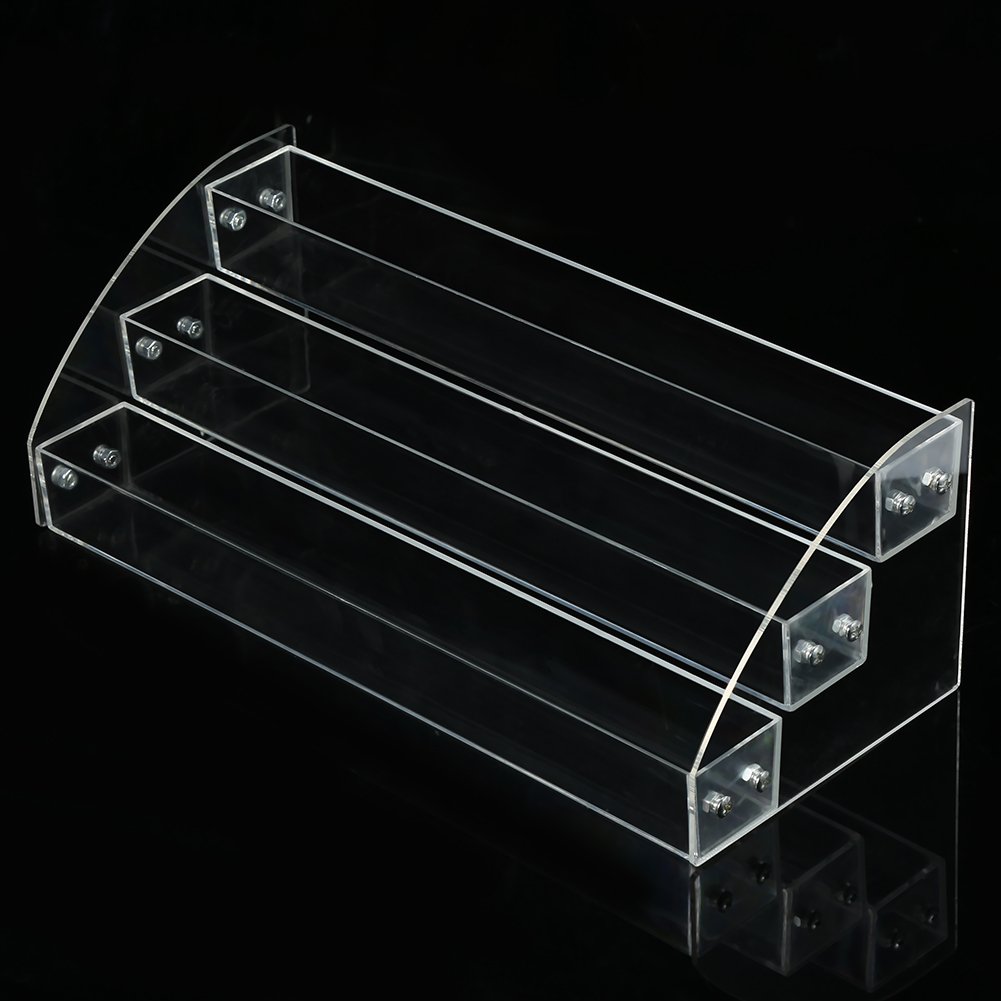 Nagellackständer Aus Acryl – 2 Bis 7 Ebenen, Transparent | Make-up Organizer, Schminktisch Halterung