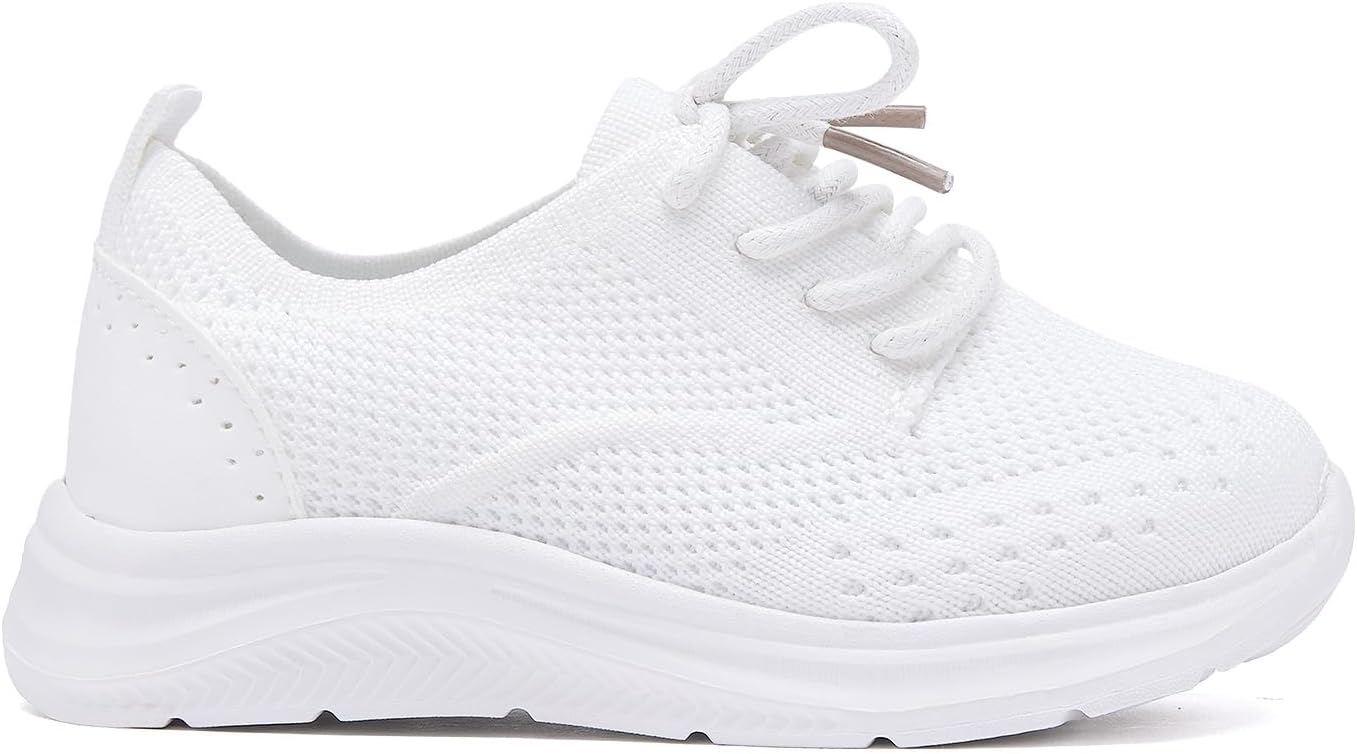 BMCiTYBM Toddler Boys Girls Slip On Shoes Comfortable Walking Sneakers Mesh Oxford Casual Dress Shoes School Uniform Loafers - Image 3