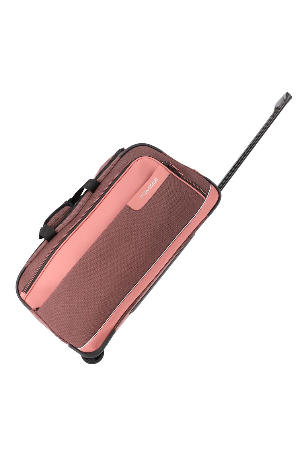 travelite Bolsa de Viaje Tipo Trolley de 2 Ruedas Hecha de Material Reciclado, Serie de Equipaje VIIA: Bolsa de Viaje Blanda con Ruedas, 65 cm, 61 litros