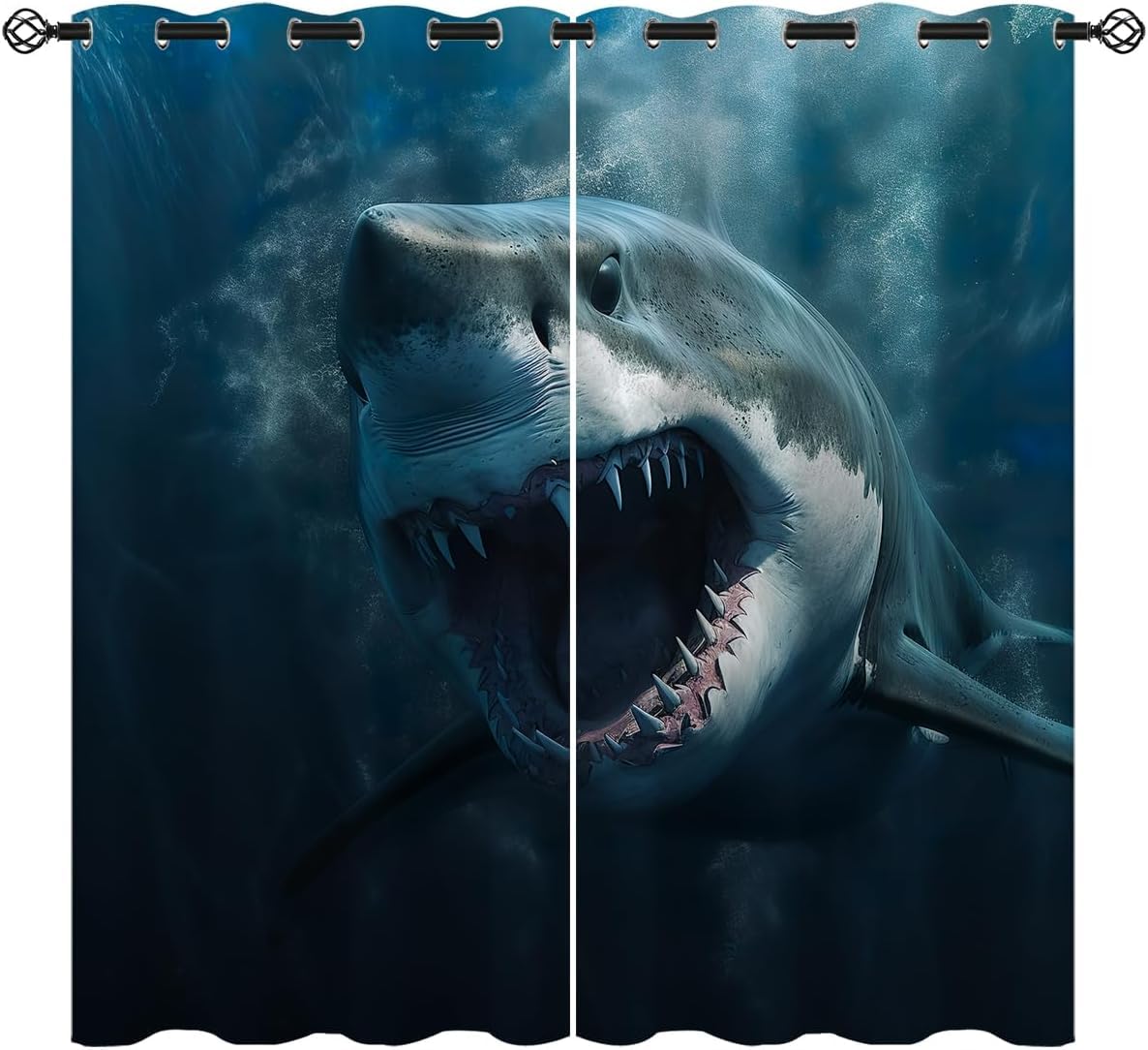 Rideau réduction de bruit requin la solution contre le froid et le vis-à-vis dans le salon