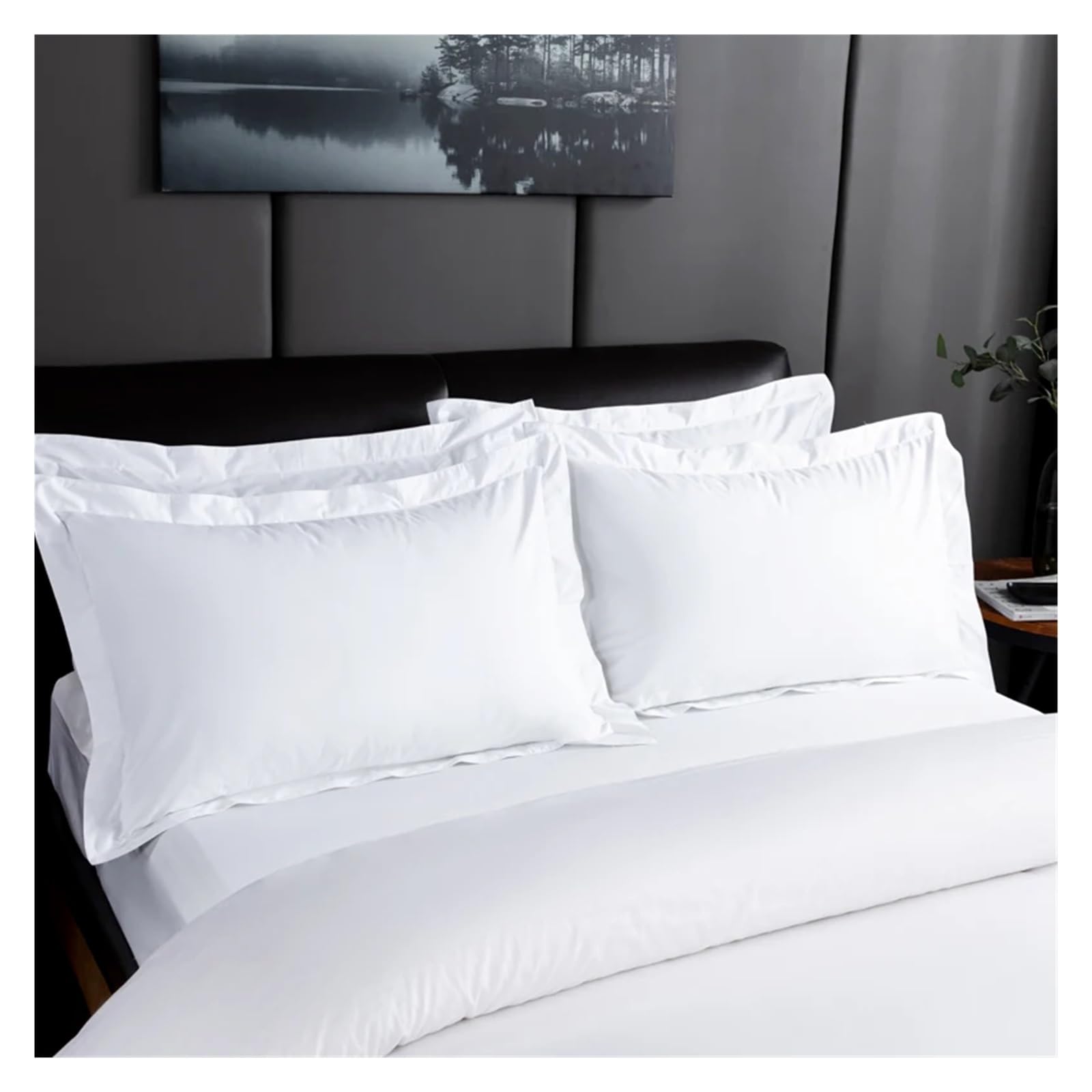 WeCozy Set Di Lenzuola Per Letto King Size, 4 Pezzi, Con Tasca - Foto 5