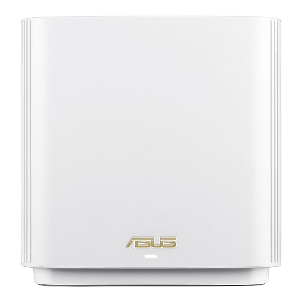 ASUS ZenWiFi XT9 AX7800 Tri-Band WiFi6 Mesh WiFiSystem (1Pack), 802.11ax, up to 2850 sq ft & 4+ Rooms, AiMesh, Lifetime Free Internet Security, Parental Controls, 2.5G WAN Port, UNII 4, White