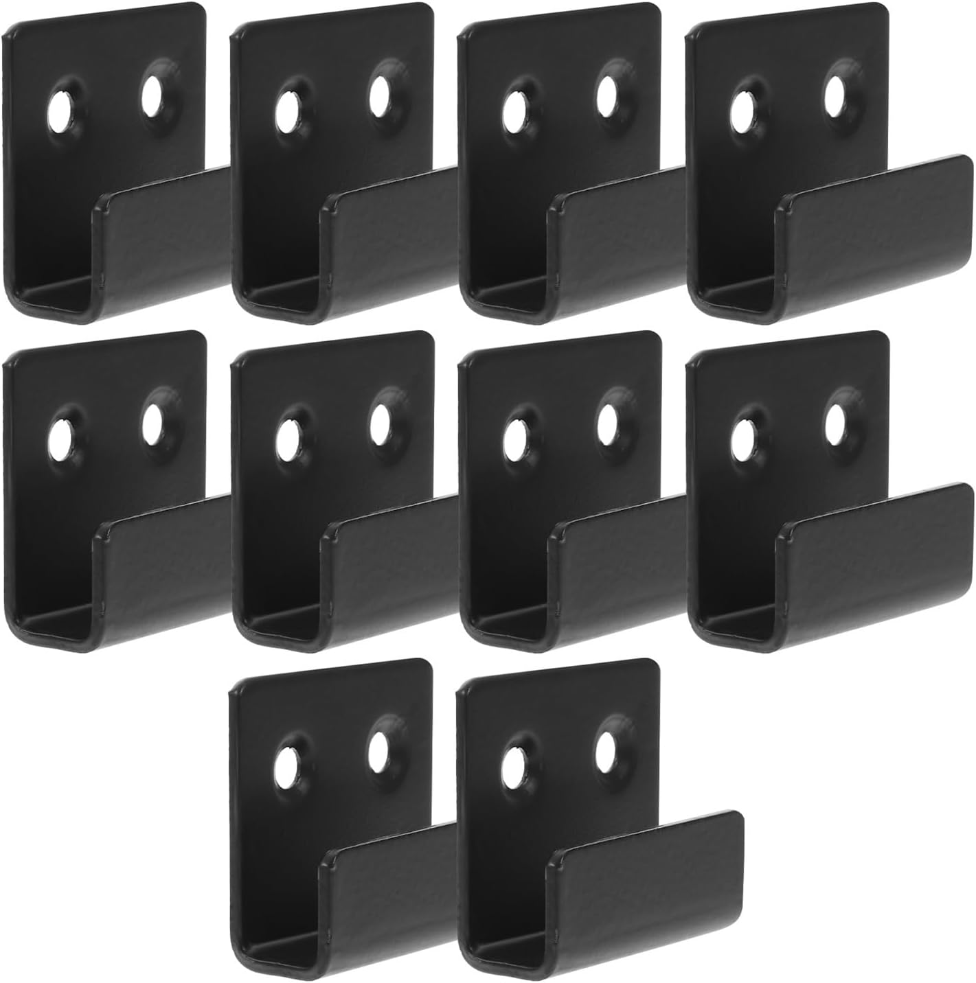 10 Pcs Wall Mounted Holder Tile Pendant Picture Frame Corner Fasteners Bracket Brackets Clips Hanger Mirror Hooks Mounting ( Color : Silver4X3.5CM ), 10918302681