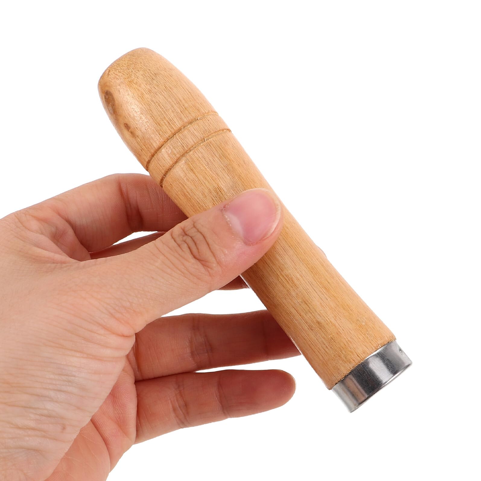 Homoyoyo 14 pezzi Manici in Legno Ergonomici per Accessori Barbecue Grip Antiscivolo e Resistenti al Calore per Forchette Spiedo Manico Sostitutivo Multifunzione per Attrezzi da Grigliata