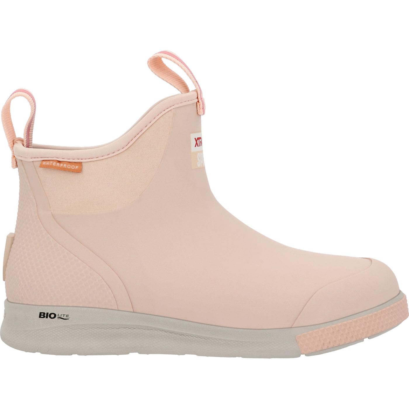 Xtratuf Womens 6 in Ankle Deck Boot Sport Blush Peach Size 10 M
