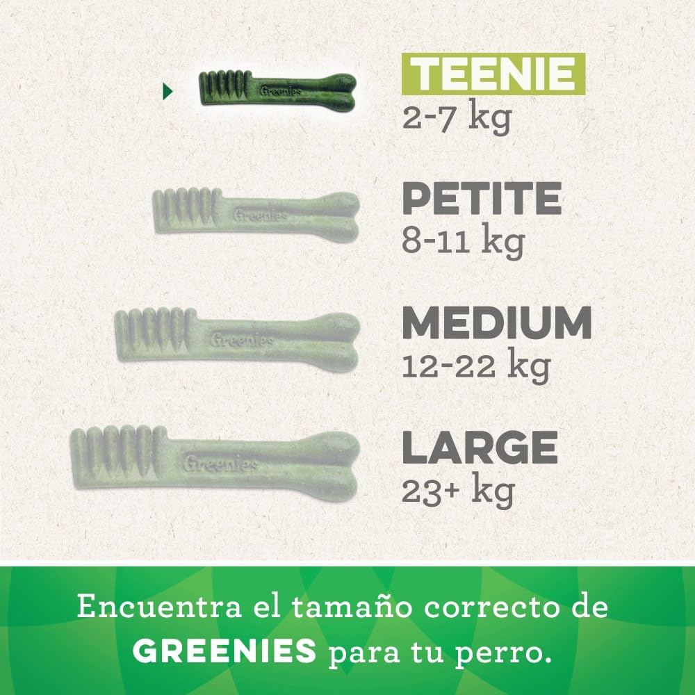 Greenies Snack Dental 100% Natural para Perros Toy 6x340g