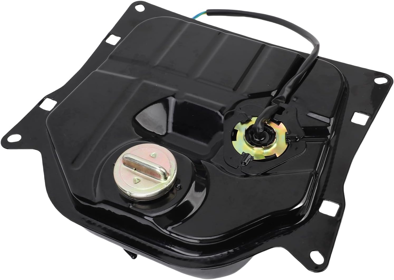 JTLB High Capacity Fuel Tank Replacement, Heavy Duty Metal Moto Gas Tank, Easy Install with Replacement for Ruckus NPS50, Chuckus, Taotao Maddog for GY6 Scooter