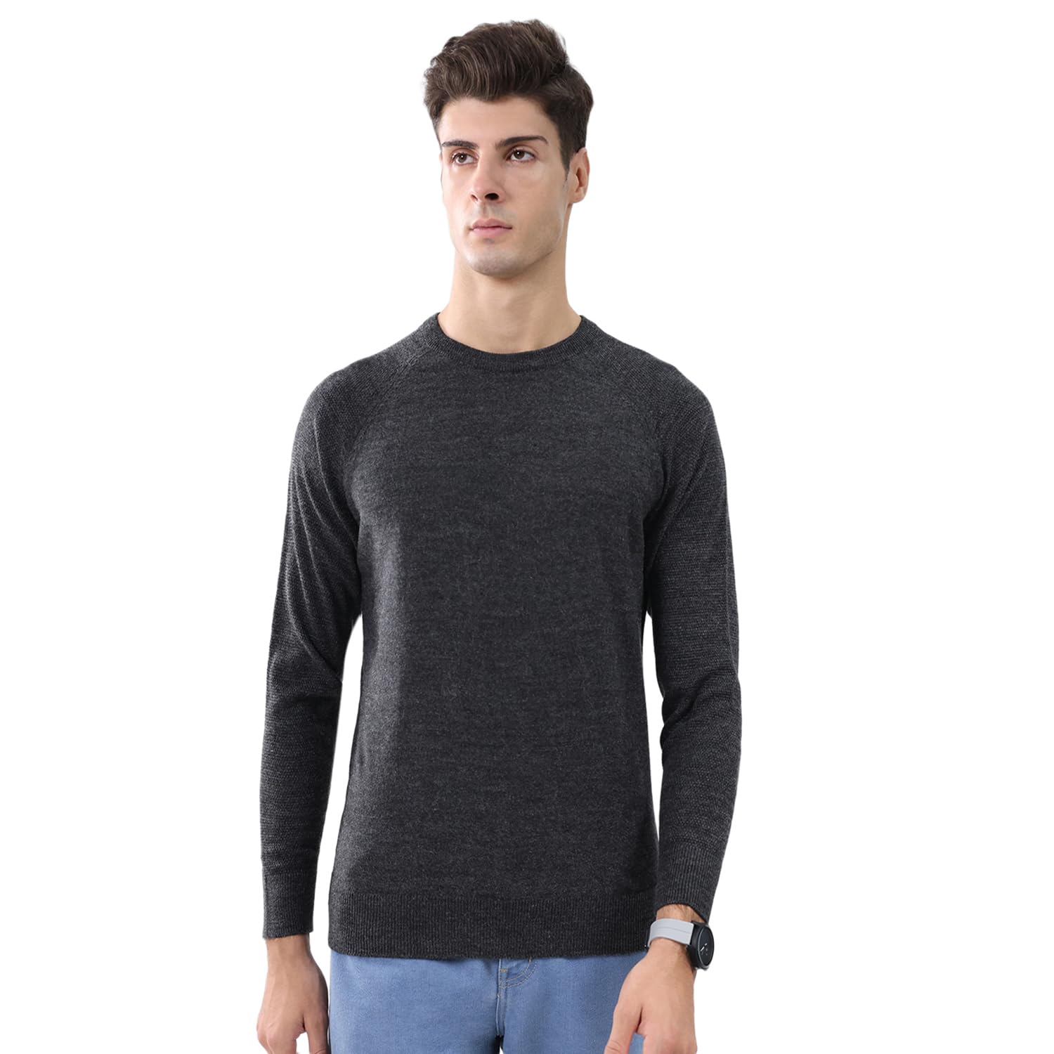 rock.it Men's Regular Fit Solid Round Neck Full Sleeve Pullover| Warm Woolen Sweater for Men |Soft Comfortable Knitted Winter Wear for Men (Pack of 1)-picture-24