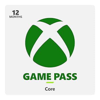 Xbox Game Pass Core 12-Month Membership Digital Download