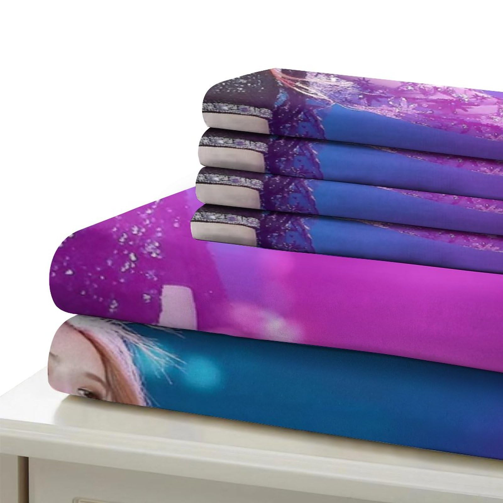 Housse De Couette Blackpink 3D K-Pop King 220x240cm - Parure De Lit Microfibre Avec Taies D'Oreiller Et Fermeture Éclair